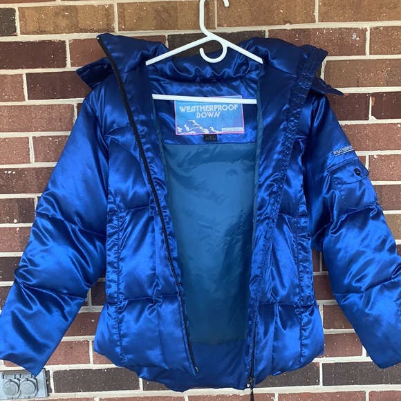 Vintage Down Puffy Coat/Small Adult or Youth - Picture 2 of 14